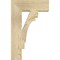 Ekena Millwork Merced Block Rough Sawn Bracket, Douglas Fir, 4"W x 14"D x 22"H BKT04X14X22MRC05RDF - alternate 2